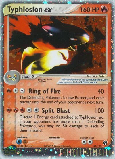 Typhlosion EX card image