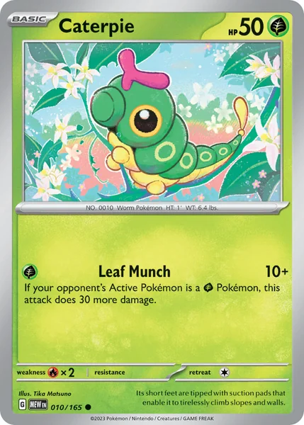 Caterpie card image