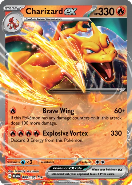 Charizard ex card image