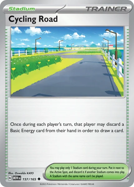 Cycling Road card image