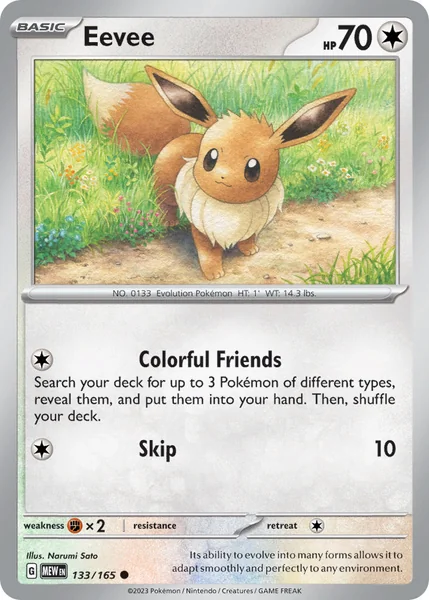 Eevee card image
