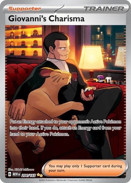 Giovanni's Charisma card image