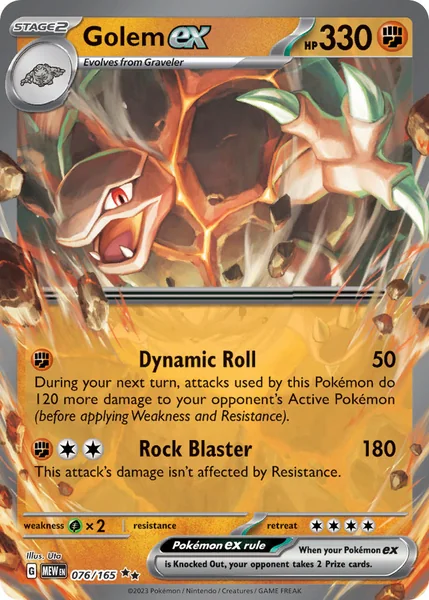Golem ex card image