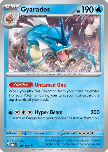 Gyarados card image