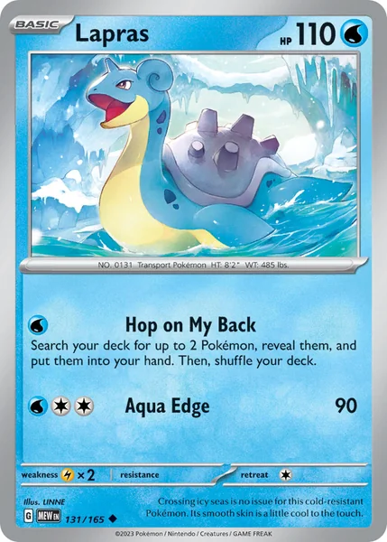 Lapras card image