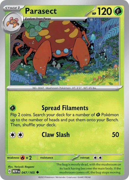 Parasect card image