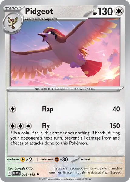 Pidgeot card image