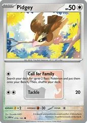 Pidgey card image