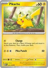 Pikachu card image