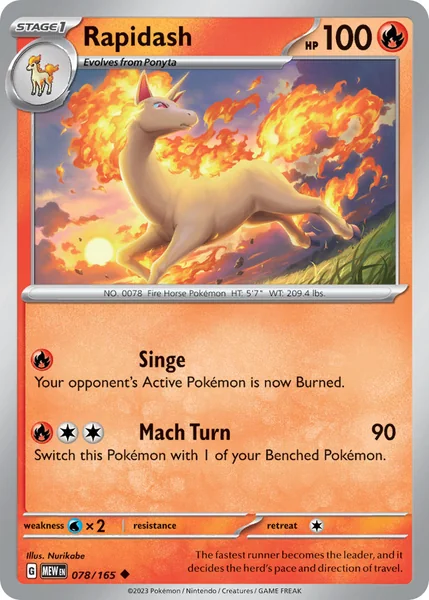 Rapidash card image