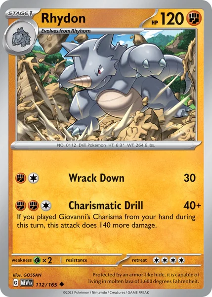 Rhydon card image