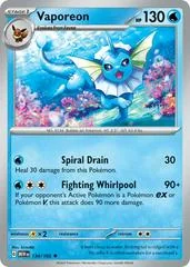 Vaporeon card image