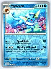 Vaporeon card image