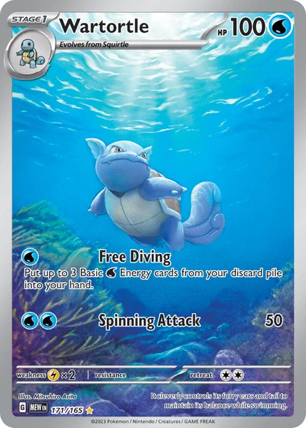 Wartortle card image