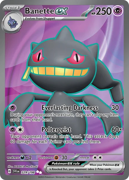 Banette ex card image