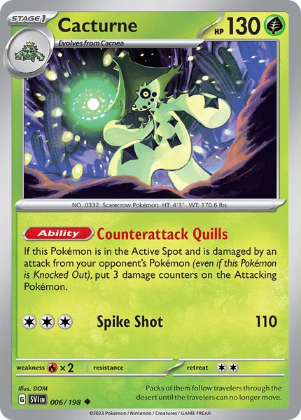 Cacturne card image