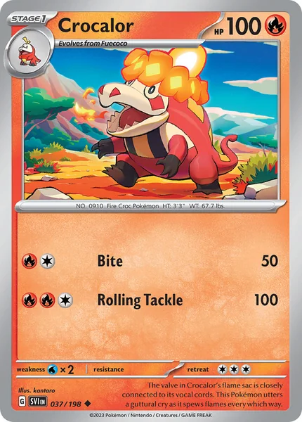Crocalor card image