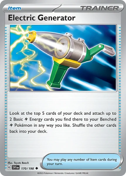 Electric Generator card image