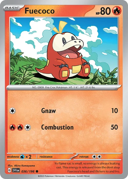 Fuecoco card image