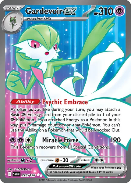 Gardevoir ex card image