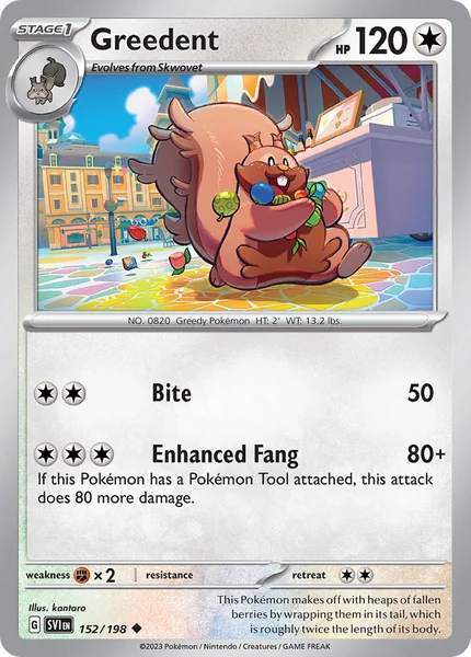 Greedent card image