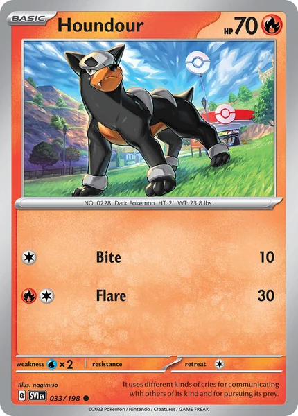 Houndour card image