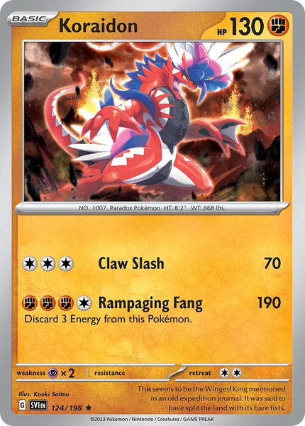 Koraidon card image