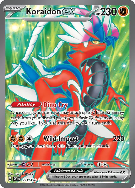Koraidon ex card image