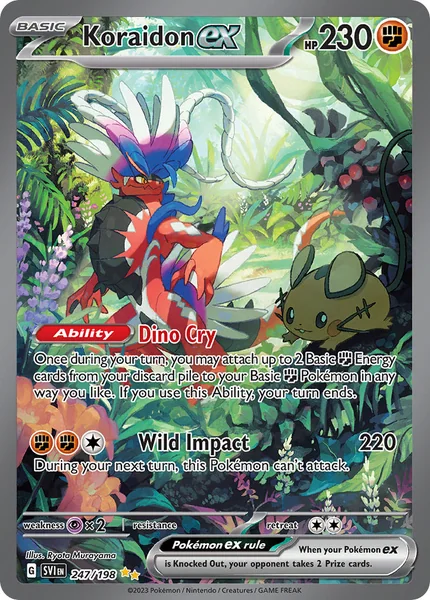 Koraidon ex card image