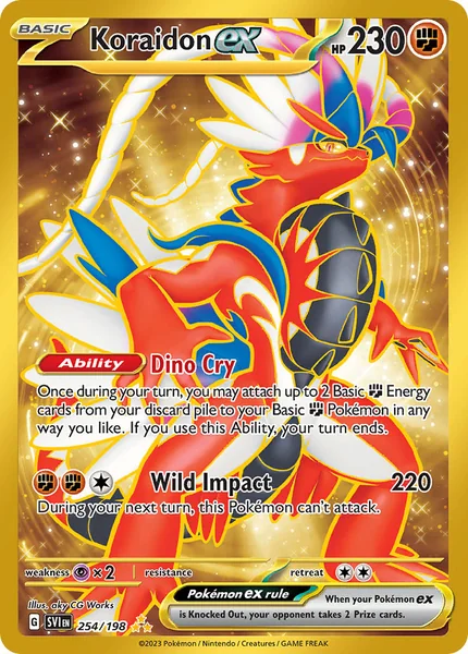 Koraidon ex card image
