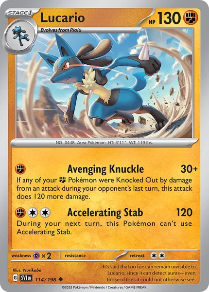 Lucario card image