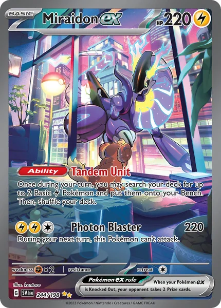 Miraidon ex card image