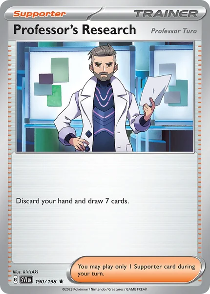 Professor's Research: Professor Turo card image