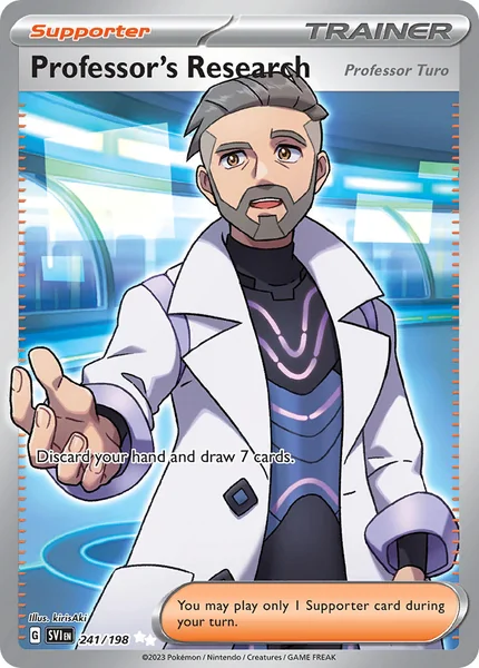 Professor's Research: Professor Turo card image