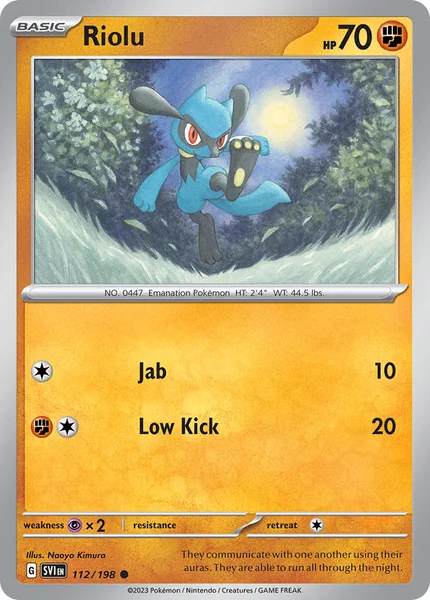 Riolu card image