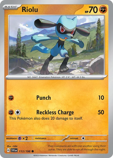 Riolu card image