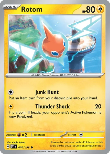 Rotom card image