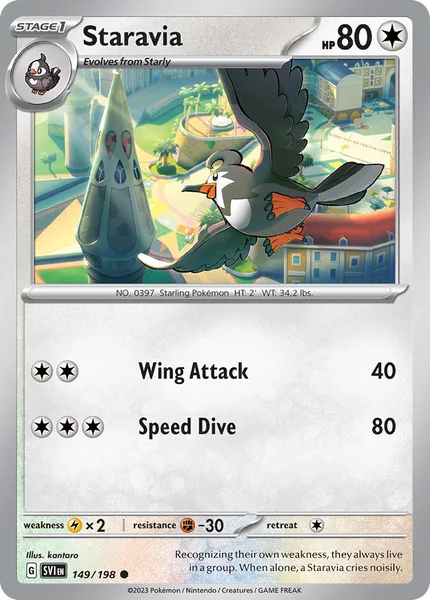 Staravia card image