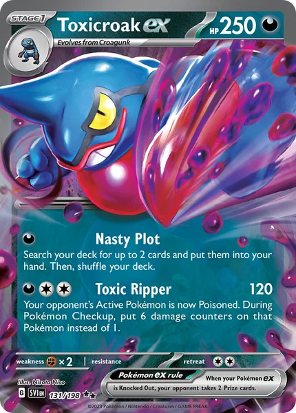 Toxicroak ex card image