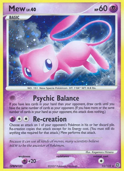 Mew card image