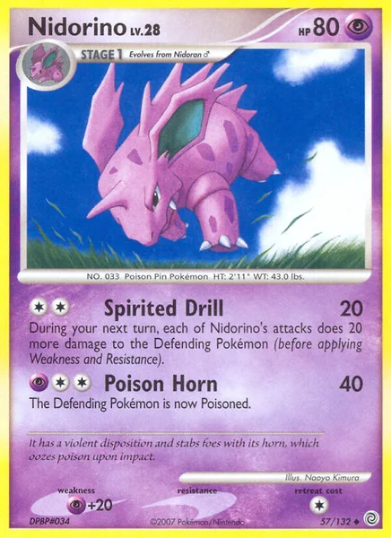 Nidorino card image