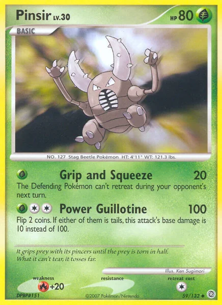 Pinsir card image