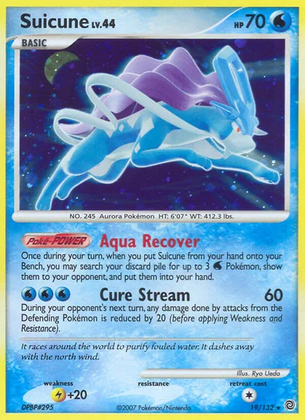 Suicune card image