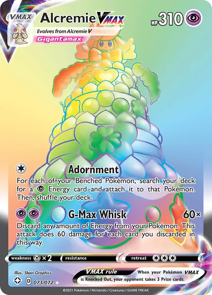 Alcremie VMAX card image