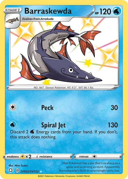 Barraskewda card image