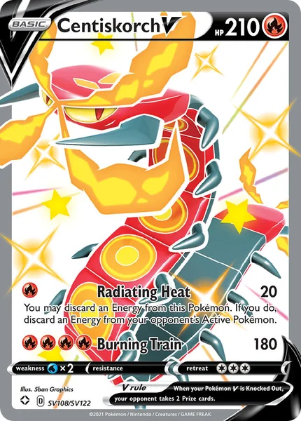 Centiskorch V card image