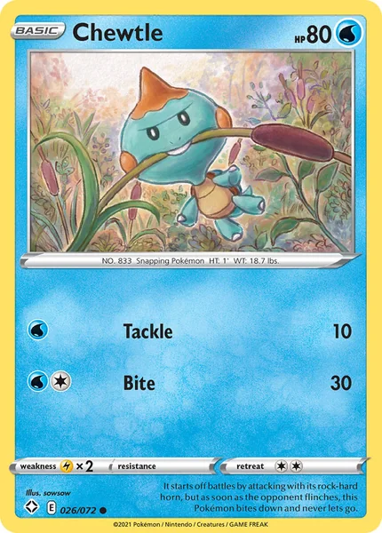 Chewtle card image