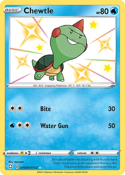 Chewtle card image