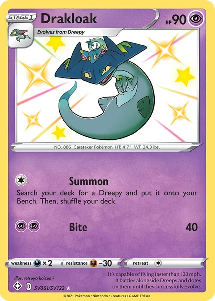 Drakloak card image