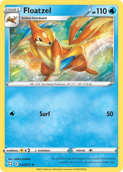 Floatzel card image